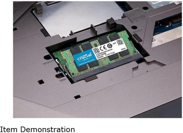 Alt view image 4 of 6 - Crucial 16GB Kit (8GBx2) DDR4 2400 MT/S (PC4-19200) SR x8 SODIMM 260-Pin Memory - CT2K8G4SFS824A