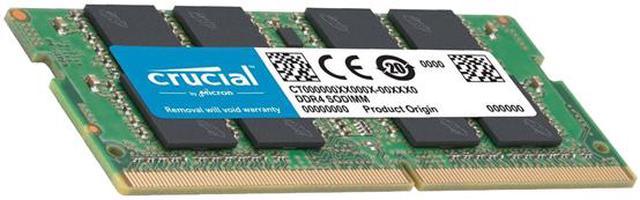 Crucial 16GB Kit (8GBx2) DDR4 3200 MT/s (PC4-25600) CL22 SR x8 Unbuffered  SODIMM 260-Pin Memory - CT2K8G4SFS832A