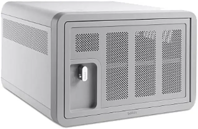 Alt view image 2 of 6 - Belkin B2B117 Secure and Charge Lockable Cabinet - 17.5" w x 18.8" d x 11.9" h