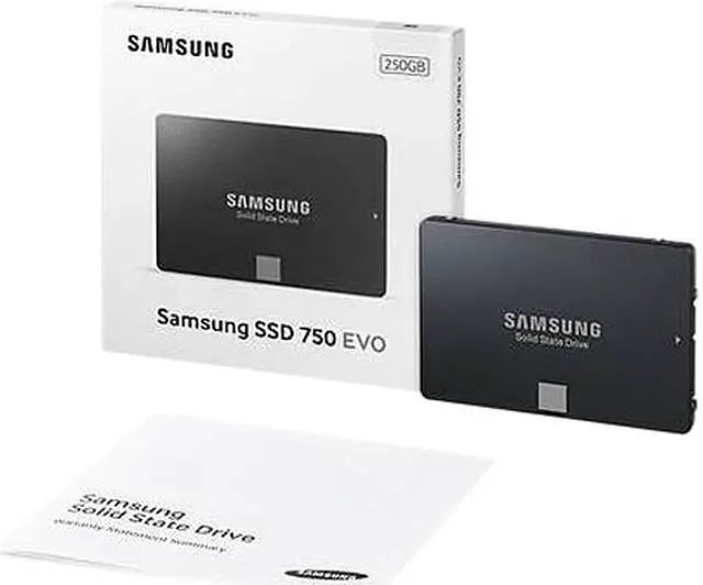 Alt view image 6 of 7 - Samsung 250GB 750 EVO SSD SATA III 2.5" MZ-750250BW