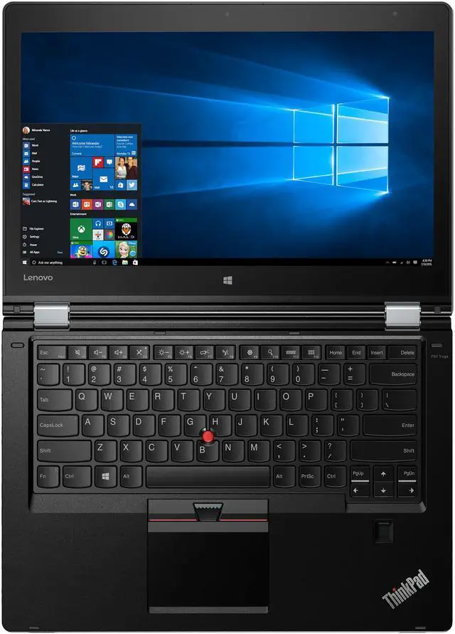 Alt view image 6 of 20 - Lenovo ThinkPad P40 Yoga 20GQ000BUS Intel Core i7 6th Gen 6500U (2.50 GHz) 8 GB Memory 256 GB SSD 14" Touchscreen 1920 x 1080 2-in-1 Laptop Windows 10 Pro 64-Bit