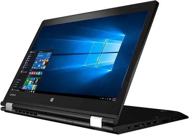 Alt view image 3 of 20 - Lenovo ThinkPad P40 Yoga 20GQ000BUS Intel Core i7 6th Gen 6500U (2.50 GHz) 8 GB Memory 256 GB SSD 14" Touchscreen 1920 x 1080 2-in-1 Laptop Windows 10 Pro 64-Bit