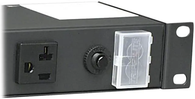 Alt view image 3 of 5 - TRIPP LITE POWER STRIP 19IN 1U 20AMP RACKMOUNT