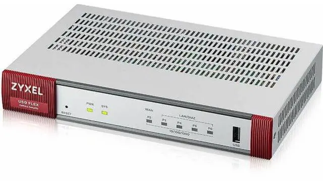 Main image of ZyXEL ZyWALL USG FLEX 100 Network Security/Firewall Appliance