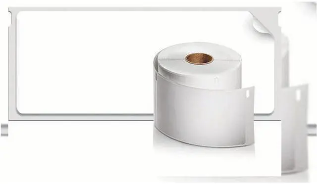 Main image of DYMO LW DURABLE 2-5 16IN X 7-1 2IN WHITE POLY, 170 LABELS