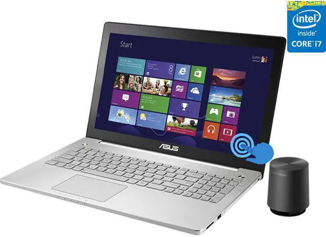 Main image of ASUS - 15.6" NVIDIA GeForce GTX 950M - Intel Core i7-4720HQ  - 8GB Memory - - Windows 8.1 64-Bit - Laptop - IPS (N550JX-DS71T )