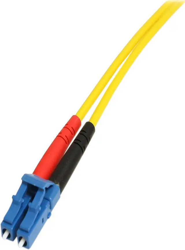 Alt view image 3 of 3 - StarTech SMFIBLCSC10 StarTech.com 10m Single Mode Duplex Fiber Patch Cable LC-SC - Fiber Optic for Network Device - Patch Cable - 32.81 ft - 1 Pack - 2 x LC Male Network - 2 x SC Male Network - Yellow