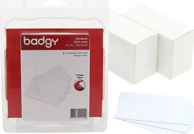 Main image of Evolis Badgy Thick PVC Plastic Cards