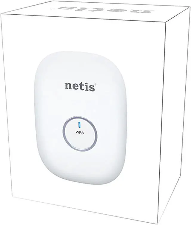 Alt view image 5 of 5 - Netis E1+ WHITE 300 Mbps Wireless N Range Extender, White Color