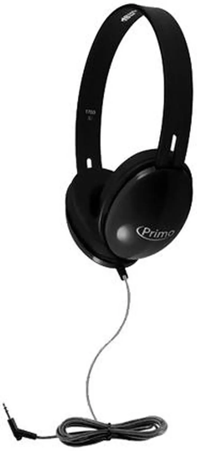 Alt view image 3 of 3 - HamiltonBuhl PRM100B Primo Stereo Headphones - Black