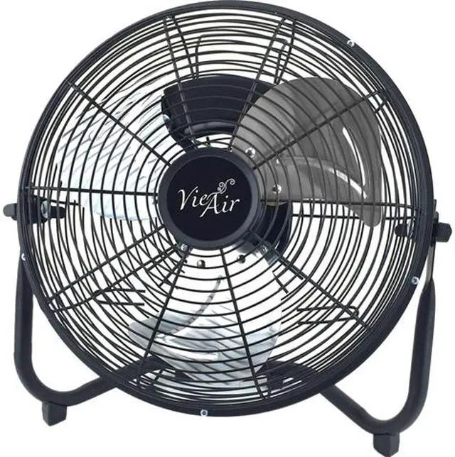 Main image of Vie Air 12" High Velocity All Metal Tilting 3 Speed Floor Fan