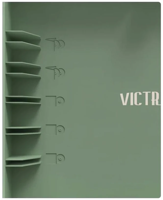 Alt view image 7 of 9 - Victrola Re-Spin Sustainable Suitcase Vinyl Record Player, 3-Speed (33 1/3, 45 & 78 RPM), Belt-Driven Bluetooth Turn Table with Built-in Bass Radiator, 3.5mm Headphone Jack, Basil Green