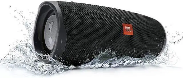 Alt view image 9 of 10 - JBL Charge 4 Portable Bluetooth Speaker (Black)
