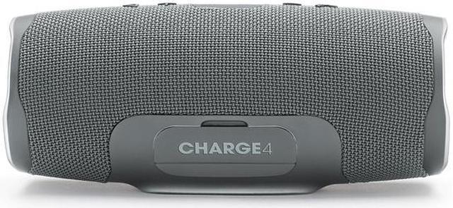 Alt view image 4 of 7 - JBL Charge 4 Portable Waterproof Wireless Bluetooth Speaker (Grey)