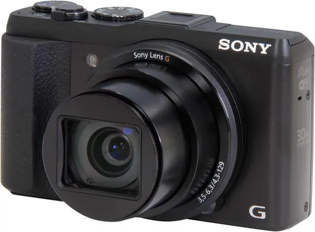 Main image of SONY Cyber-shot HX50V Black 20.4 MP 30X Optical Zoom Digital Camera HDTV Output