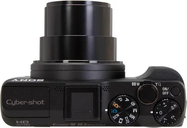 Alt view image 6 of 9 - SONY Cyber-shot HX50V Black 20.4 MP 30X Optical Zoom Digital Camera HDTV Output