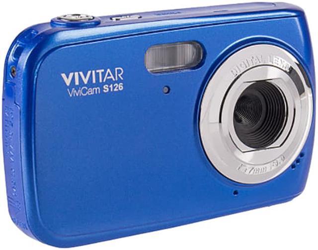 Alt view image 3 of 5 - Vivitar 16.1 MP Digital Camera with 1.8" Preview Screen - Blue