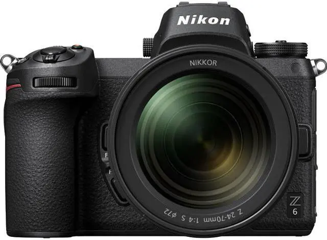 Main image of Nikon Z6 24.5MP Mirrorless Digital Camera with 24-70mm Lens