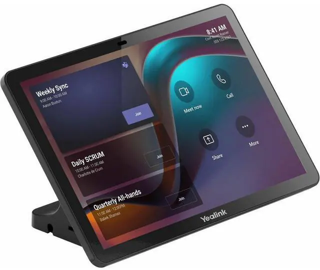 Alt view image 4 of 4 - Yealink A50 all-in-one Collaboration bar for Medium to Large Rooms with CTP25 touch console | A50-031