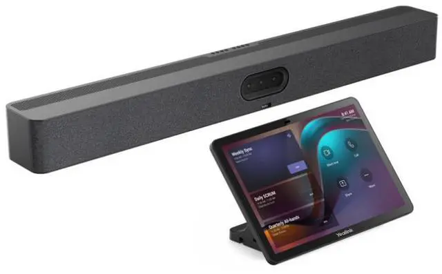 Main image of Yealink MeetingBar A50 Intellient AIO Device - MCoreKit-C5U (with MCore4 mini-PC, MTouch Plus & RoomSensor) - 1103847