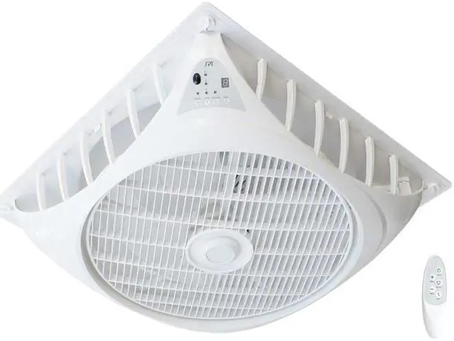 Main image of Sunpentown SF-1691C 16 in. White DC-Motor Drop Ceiling Fan