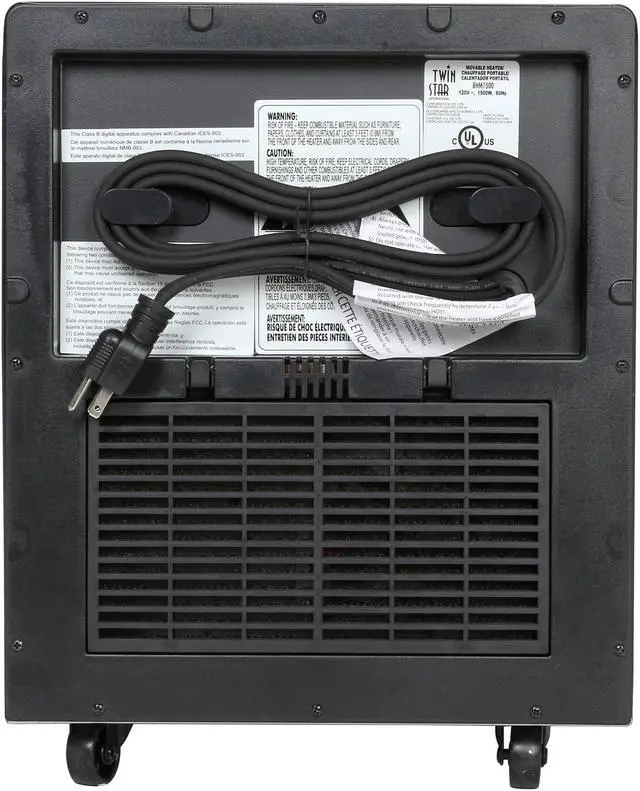 Alt view image 4 of 6 - Duraflame 8HM1500 1500 Watt Infrared Heater
