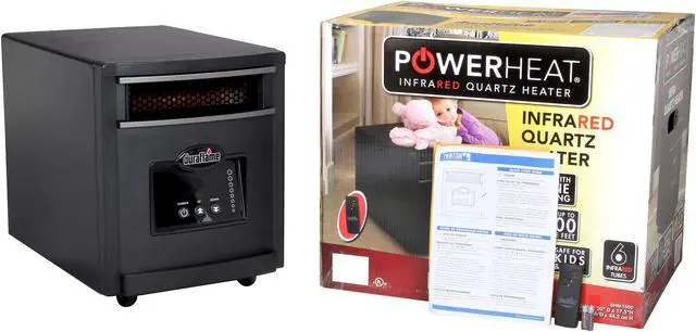 Alt view image 6 of 6 - Duraflame 8HM1500 1500 Watt Infrared Heater