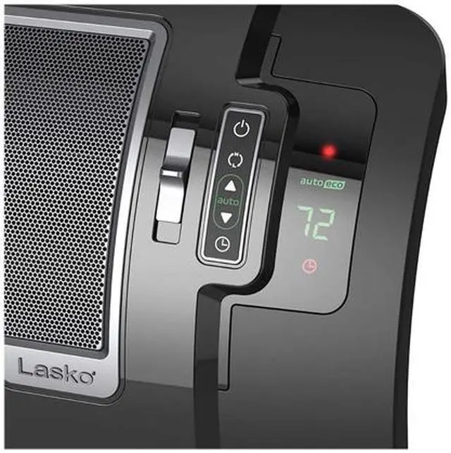 Alt view image 4 of 7 - Lasko CC24870 Portable Digital Cyclonic Ceramic Space Heater with Remote Control