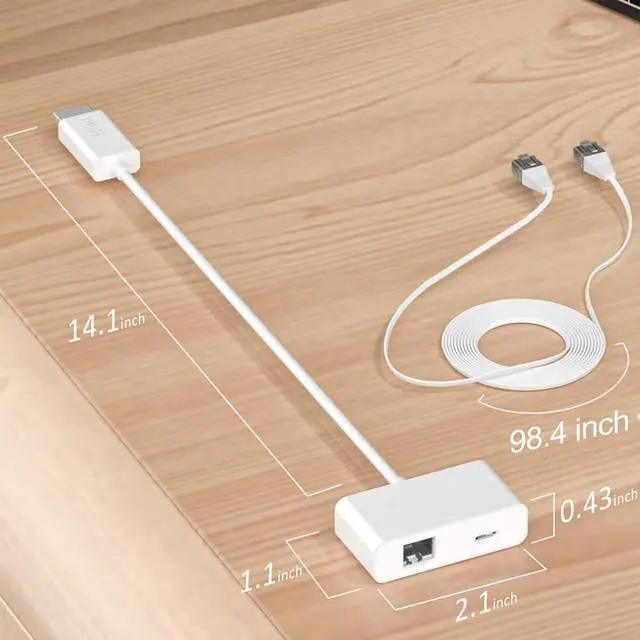 Alt view image 6 of 7 - Wireless HDMI-compatible Video Transmitter & Receiver Extender Display Adapter Dongle for TV Monitor Projector switch PC