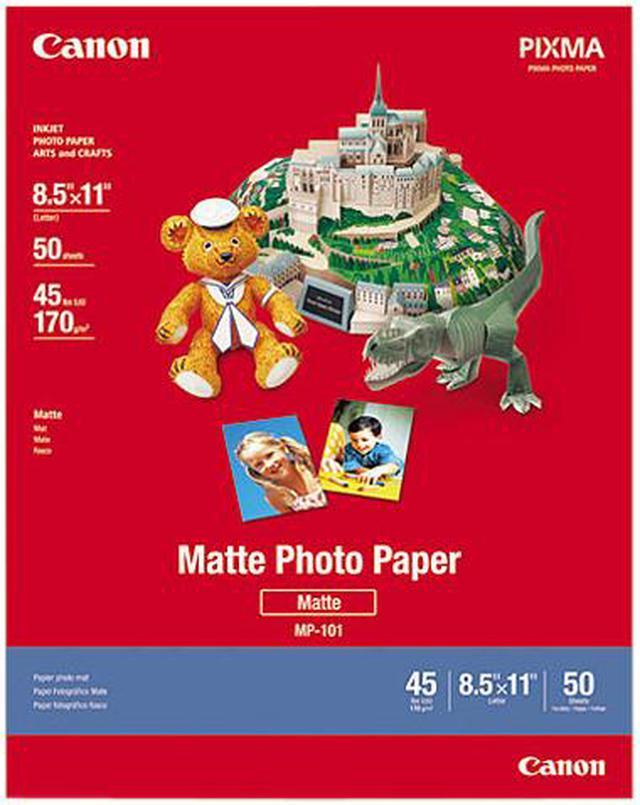 Canon Matte Photo Paper 8.50 x 11 50 Sheets, 7981A004 