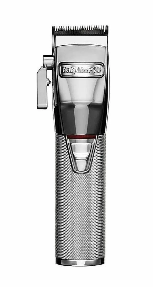 Main image of BaBylissPRO SilverFX+ All-Metal Lithium Clipper, Professional Hair Clipper For Men, FX870S