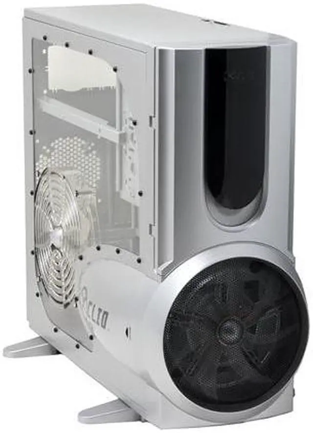 Alt view image 5 of 14 - XCLIO A380 Silver SECC 1.0mm thickness ATX Full Tower Computer Case