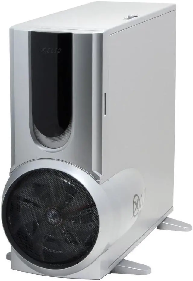 Alt view image 2 of 14 - XCLIO A380 Silver SECC 1.0mm thickness ATX Full Tower Computer Case