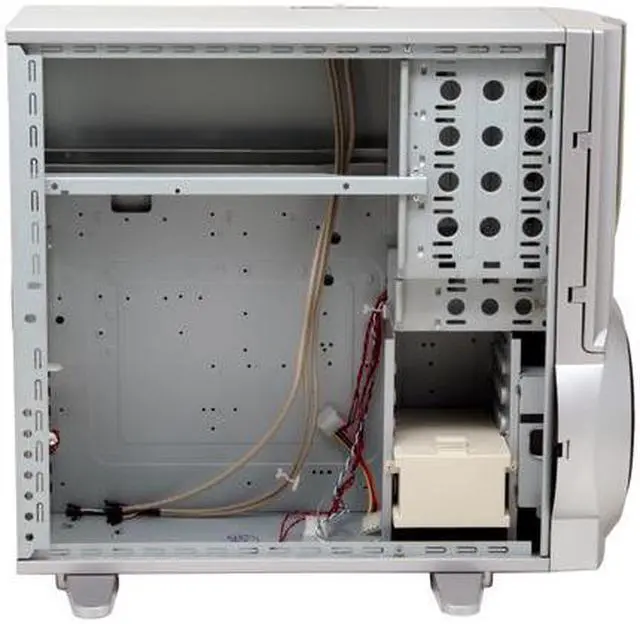 Alt view image 8 of 14 - XCLIO A380 Silver SECC 1.0mm thickness ATX Full Tower Computer Case