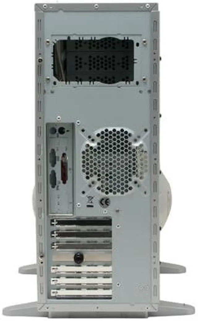 Alt view image 9 of 14 - XCLIO A380 Silver SECC 1.0mm thickness ATX Full Tower Computer Case