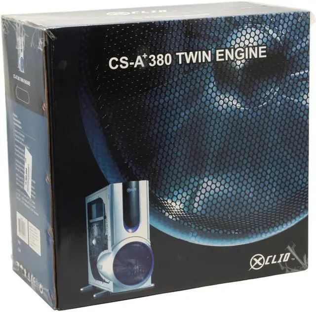 Alt view image 14 of 14 - XCLIO A380 Silver SECC 1.0mm thickness ATX Full Tower Computer Case