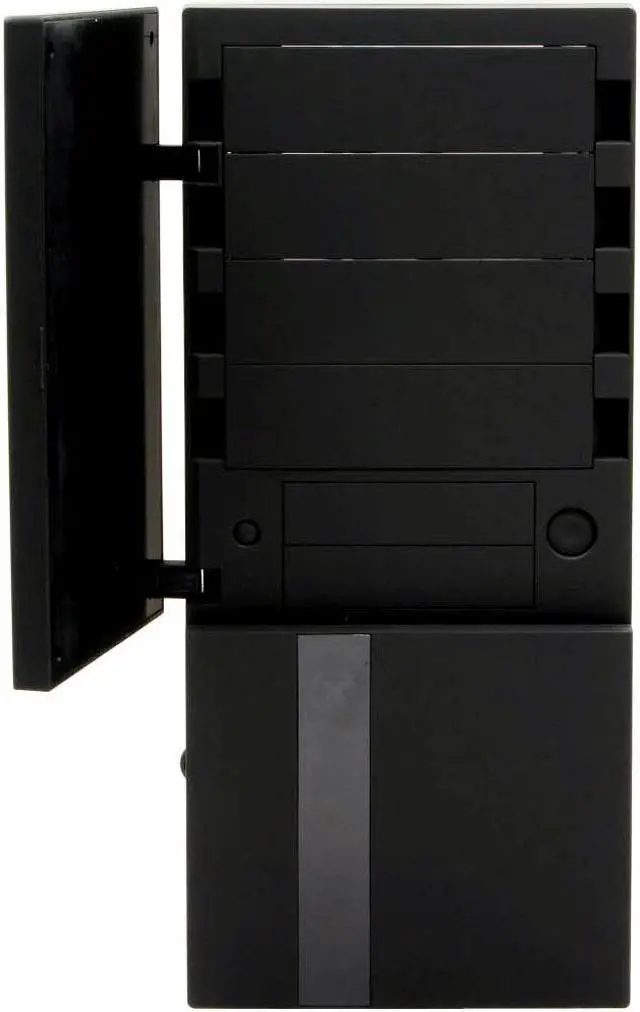 Alt view image 3 of 10 - XCLIO 188A Black SGCC / 0.5mm thickness ATX Mid Tower Computer Case