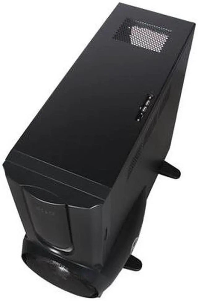 Alt view image 8 of 10 - XCLIO A380BK Fully Black SECC 1.0mm thickness ATX Full Tower Computer Case