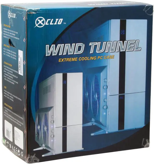 Alt view image 15 of 15 - XCLIO WTSL Fully Silver Finish 1.0mm SECC/ ABS ATX Full Tower Computer Case