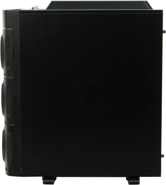 Alt view image 11 of 13 - XCLIO 1000 Black / Silver 1.0mm SECC Steel ATX Full Tower Computer Case