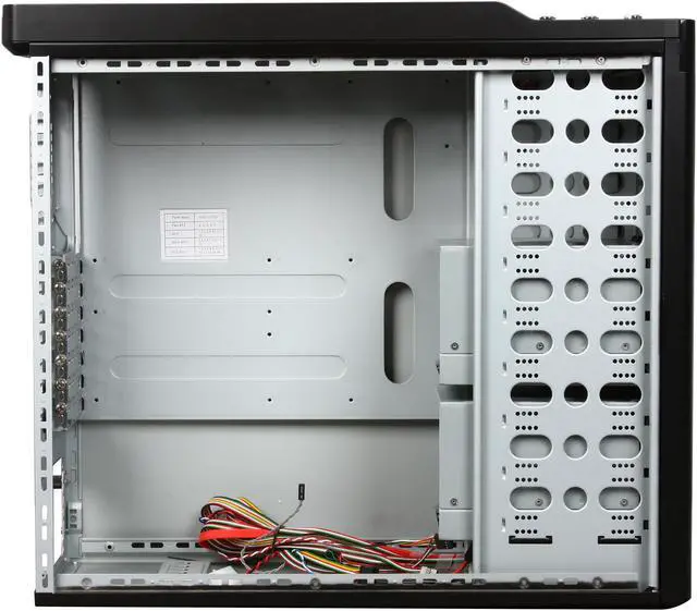 Alt view image 6 of 10 - XCLIO Blackhawk Black Finish 0.8 mm SECC / ABS Plastic ATX Full Tower Extreme Cooling Computer Case