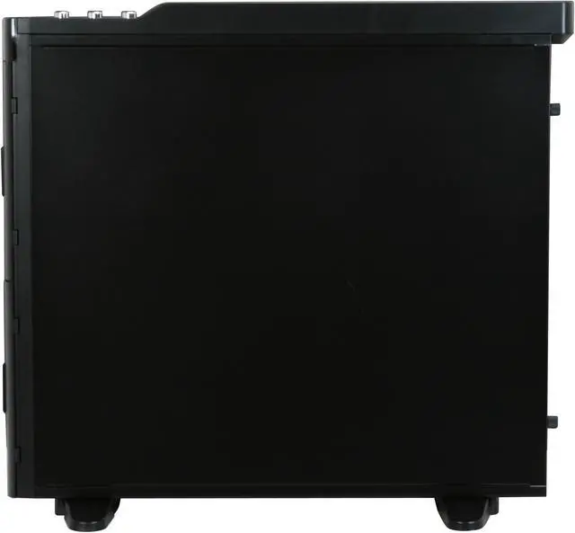 Alt view image 10 of 12 - XCLIO Blackhawk Advanced Black Finish 0.8 mm SECC / ABS Plastic ATX Full Tower Extreme Cooling Computer Case