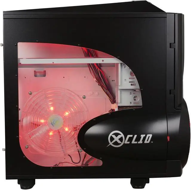 Alt view image 8 of 14 - XCLIO A380COLOR-PLUS Black 1.0 mm SECC / ABS Plastic ATX Full Tower Computer Case