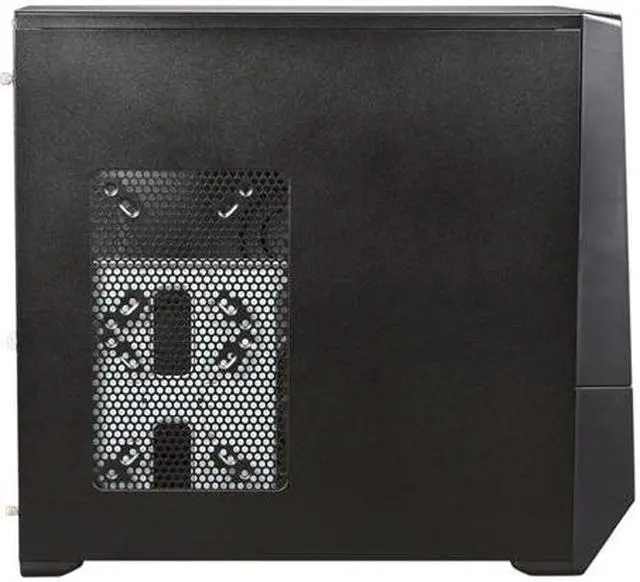 Alt view image 9 of 14 - XCLIO Color I Black Steel / Plastic ATX Mid Tower Computer Case