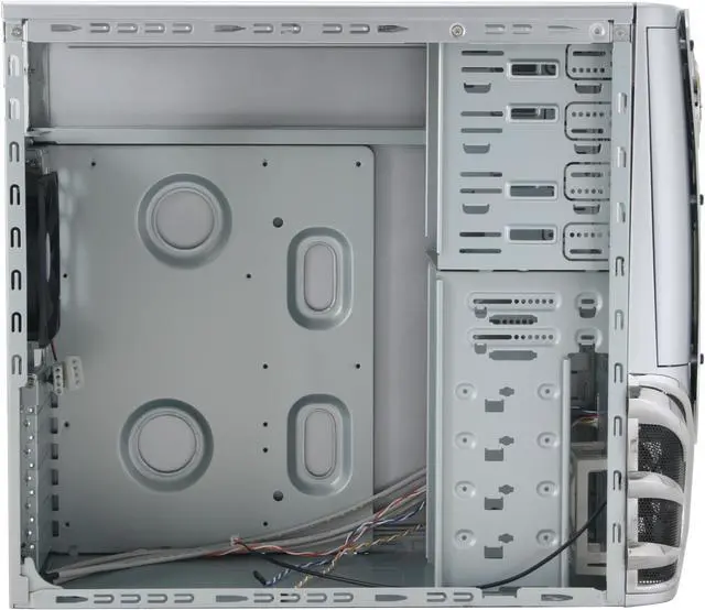 Alt view image 6 of 11 - ATOP Gladiator AT878SV-C Silver SGCC Steel ATX Mid Tower Computer Case