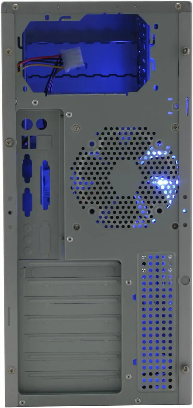 Alt view image 9 of 11 - ATOP Gladiator AT878SV-C Silver SGCC Steel ATX Mid Tower Computer Case