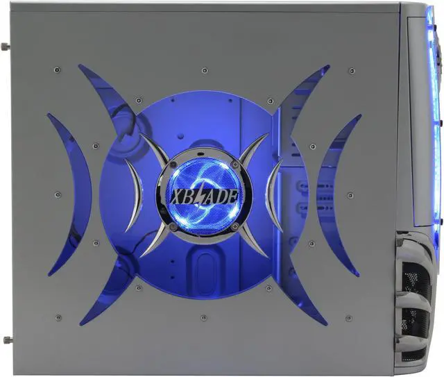 Alt view image 4 of 11 - ATOP Gladiator AT878SV-C Silver SGCC Steel ATX Mid Tower Computer Case