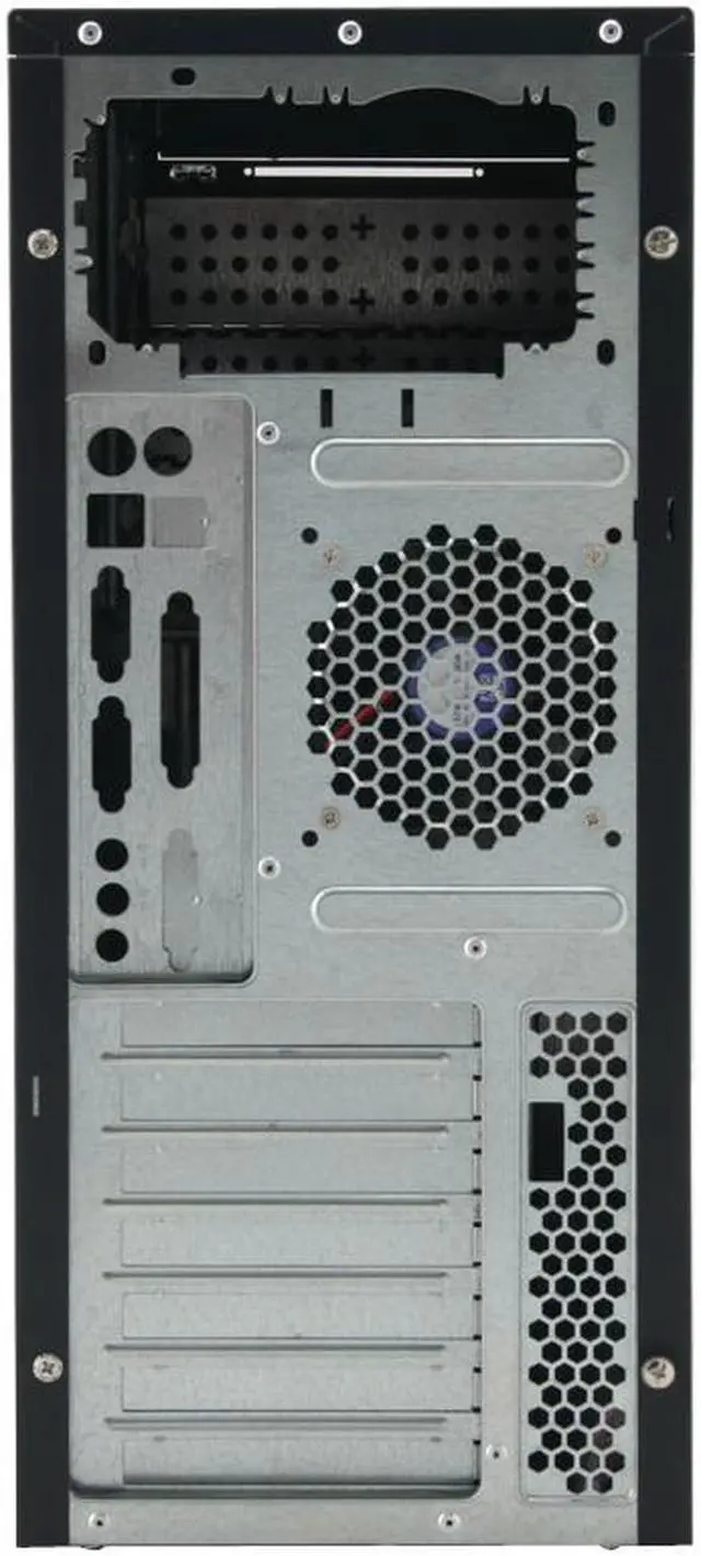 Alt view image 9 of 10 - ATOP Decorative AT-AP101-BL Blue SGCC Steel ATX Mid Tower Computer Case