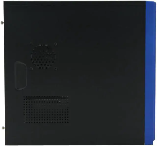 Alt view image 4 of 10 - ATOP Decorative AT-AP101-BL Blue SGCC Steel ATX Mid Tower Computer Case