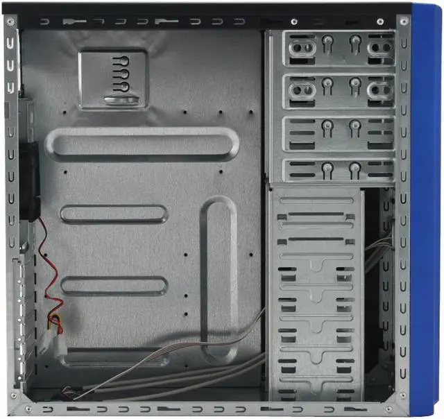 Alt view image 6 of 10 - ATOP Decorative AT-AP101-BL Blue SGCC Steel ATX Mid Tower Computer Case